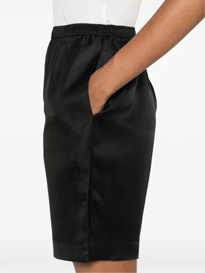 Loulou Studio Zinia Shorts In Black