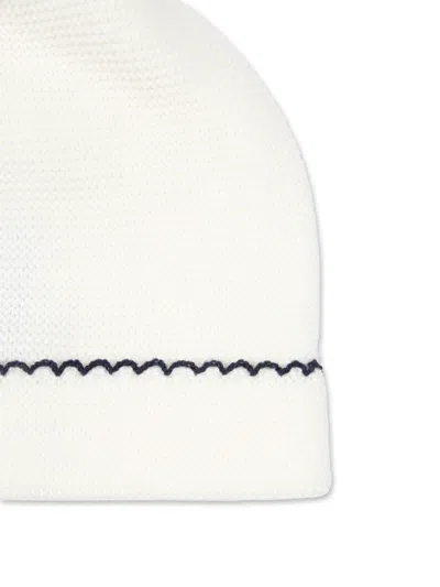 Little Bear Wool Beanie In White