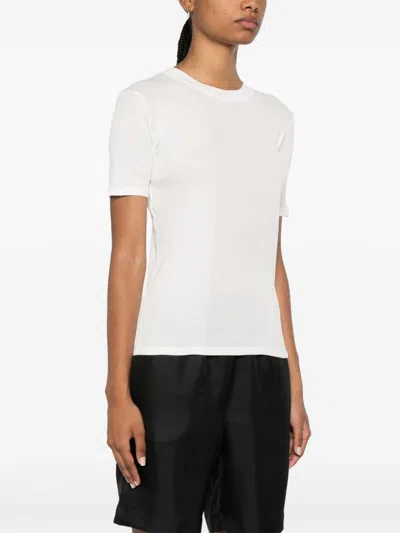 Loulou Studio Avalyn T-shirt In White