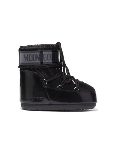 Moon Boot Icon Low Snow Boots In Black