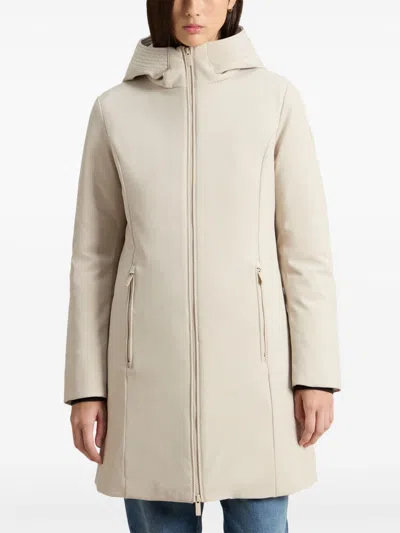 Woolrich Firth Parka Coat In Neutrals