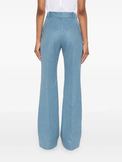 Ermanno Scervino Fresh Trousers In Blue