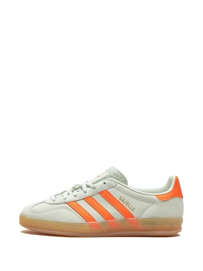 Adidas Originals Gazelle Indoor Sneakers In Green