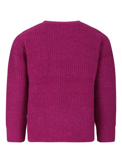 Molo Fuchsia Sweater Garda For Girl In Pink