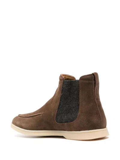 Shop Henderson Baracco Suede Boots In Brown