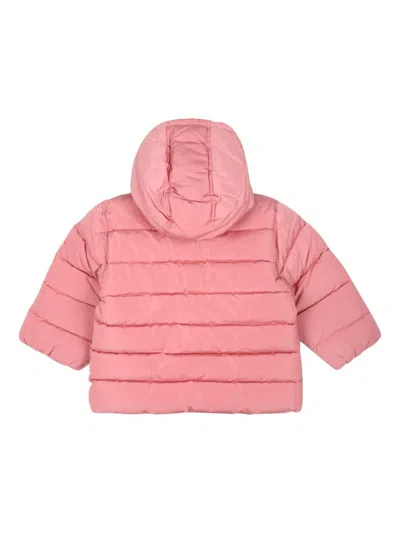 Petit Bateau Fleece-lined Padded Jacket In Pink