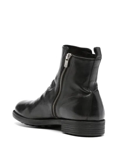 Shop Officine Creative Sergeant/005 Ankle Boots In Black