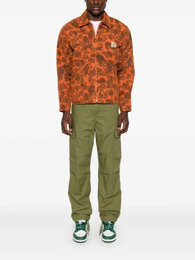 Carhartt Regular Cargo Trousers In Green