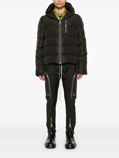 Rick Owens Sealed Puffer Jacket In Grey