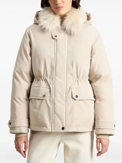 Woolrich Warm And Stylish Down Jacket In White