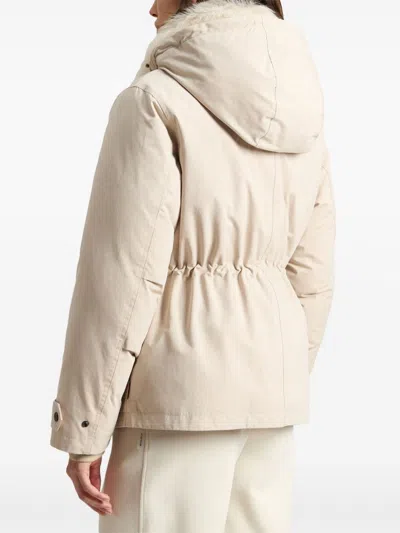 Shop Woolrich Arctic Parka Coat In Neutrals