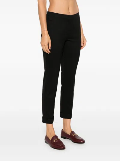 Etro Cropped Trousers In Black