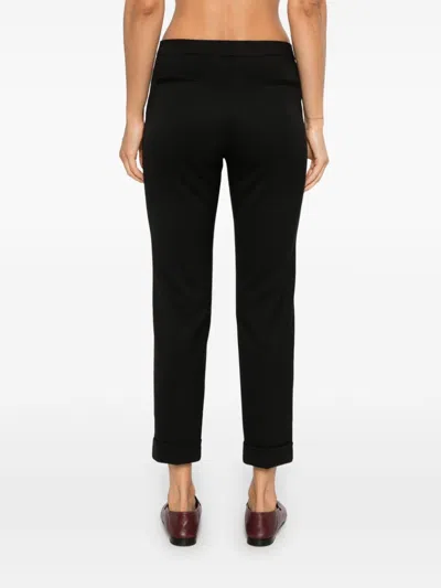 Etro Cropped Trousers In Black