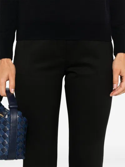 Etro Cropped Trousers In Black