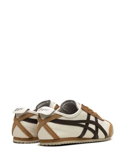 Onitsuka Tiger Mexico 66 "cream/licorice Brown" Sneakers In Neutrals