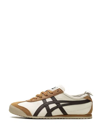 Onitsuka Tiger Mexico 66 "cream/licorice Brown" Sneakers In Neutrals