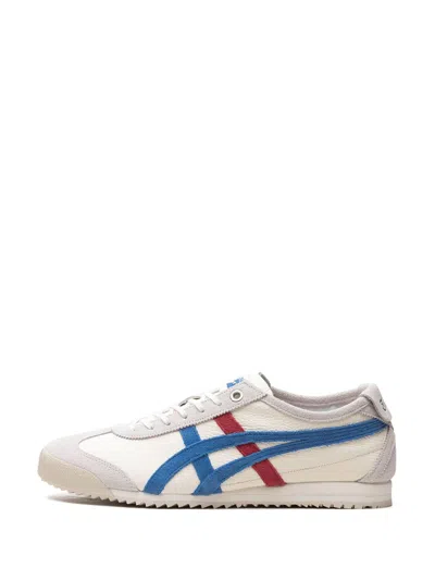 Onitsuka Tiger Mexico 66 "white/directoire Blue/red" Sneakers In White