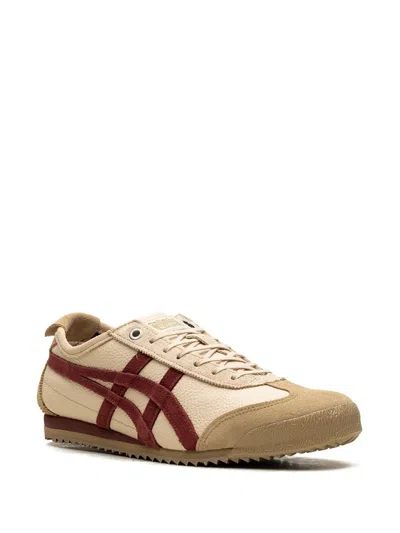 Onitsuka Tiger Mexico 66 Sd "beige/beet Juice" Sneakers In Neutrals