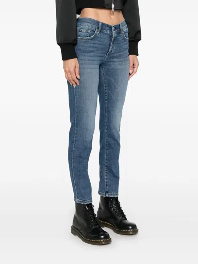 Liu •jo Slim-cut Jeans In Blue