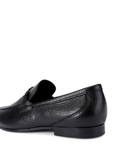 Shop Kurt Geiger Alistair Loafers In Black