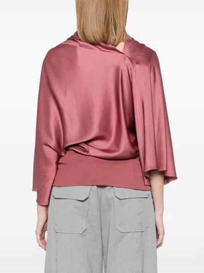 Rick Owens Cylinder Blouse In Pink