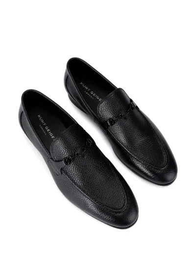 Shop Kurt Geiger Alistair Loafers In Black