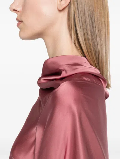 Rick Owens Cylinder Blouse In Pink