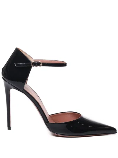 Shop Giuliano Galiano 105mm Jil Pumps In Black