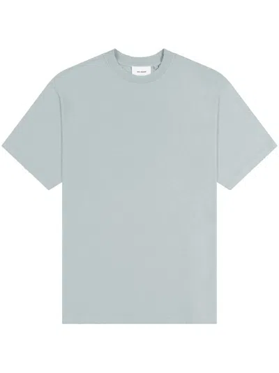 Axel Arigato Optic Distressed T-shirt In Blue