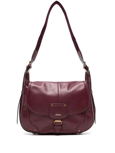 Shop Isabel Marant Sierra Cross Body Bag In Red