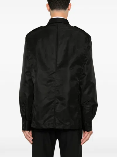 Givenchy Black Cargo-pocket Jacket In Black