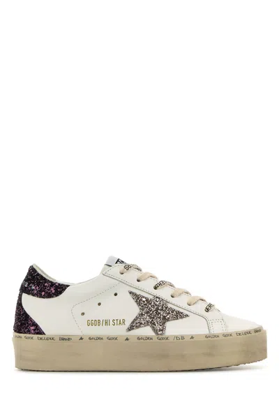 Golden Goose Hi Star Sneakers In