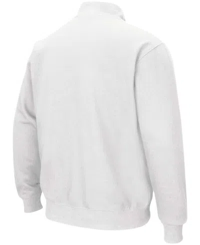 Colosseum Men's Charcoal Kansas State Wildcats Tortugas Logo Quarter-zip Jacket In Charcoal