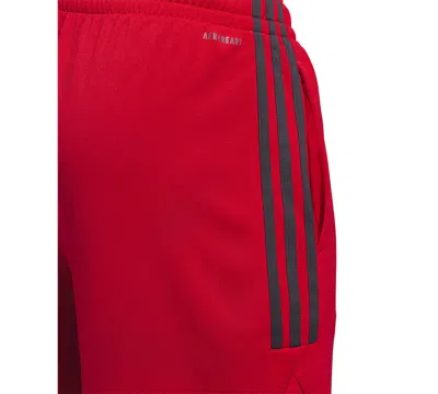 Adidas Originals Mens  Adicolor 3-stripes Shorts In Red,black