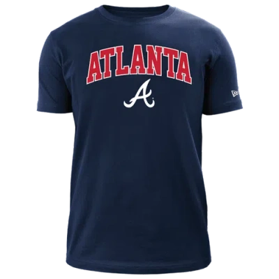NEW ERA MENS NEW ERA BRAVES T-SHIRT 