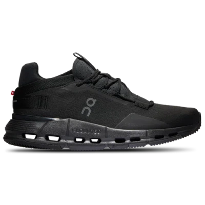 On Black Cloudnova 2 Sneakers In Black/black