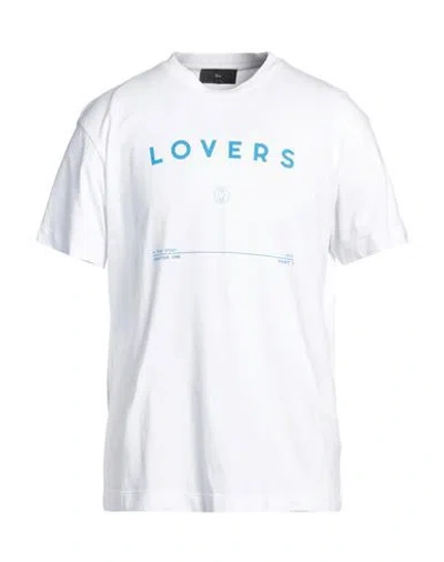 Liu •jo Man Man T-shirt White Size Xxl Cotton In White