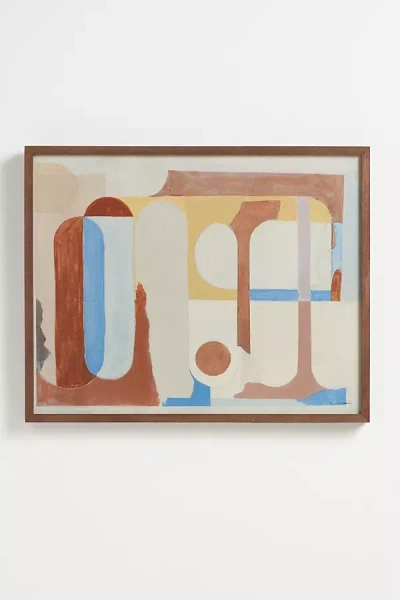 Anthropologie Clay Collage Wall Art