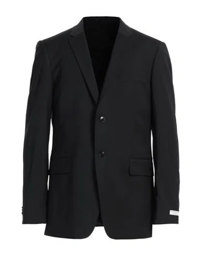 Tiger Of Sweden Man Blazer Black Size 40 Recycled Polyester, Wool, Elastane In Black