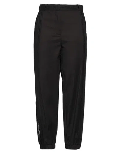 Simona Corsellini Woman Pants Black Size 8 Cotton, Polyamide, Elastane In Black