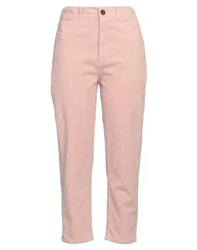 Biancalancia Woman Pants Blush Size 10 Cotton, Elastane In Pink