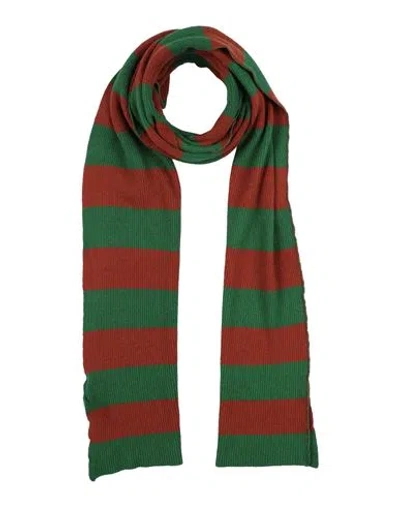 Vicolo Woman Scarf Green Size - Viscose, Polyamide, Wool, Cashmere In Green