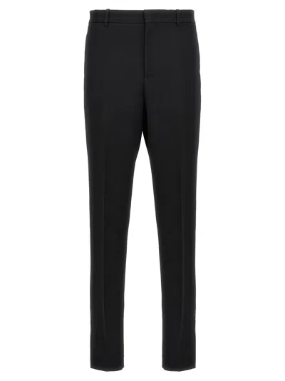 Shop Jil Sander Tailored Trousers Pants In Black