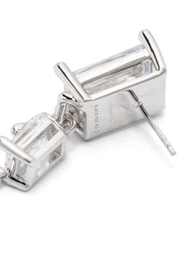 Maria Black Roppongi Drop Earring Silver In Silver