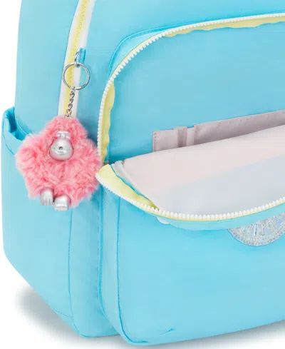 Kipling Seoul Medium Backpack In True Blue 2