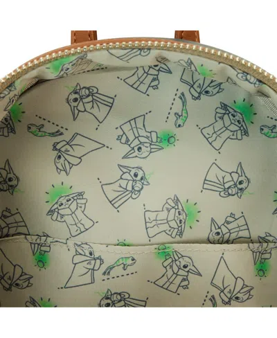 Loungefly The Mandalorian Ahsoka Holding Grogu Cosplay Mini Backpack In No Color