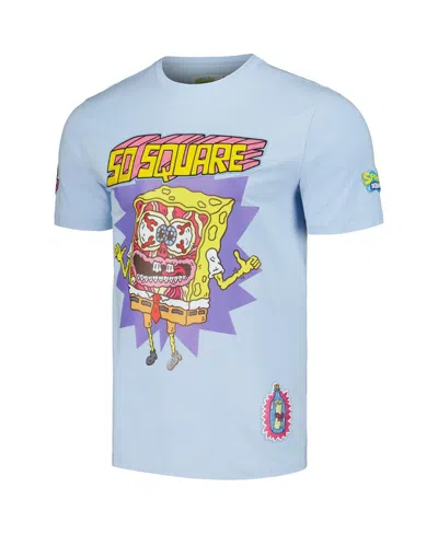 Freeze Max Men's Light Blue Spongebob Squarepants Absurd Grotesque T-shirt In Light Blue