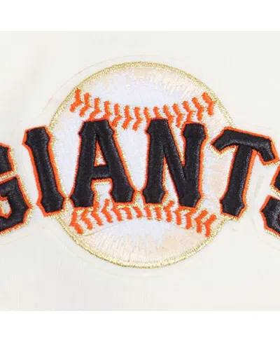 Pro Standard Men's Cream San Francisco Giants Club Member Badge T-shirt In Cream