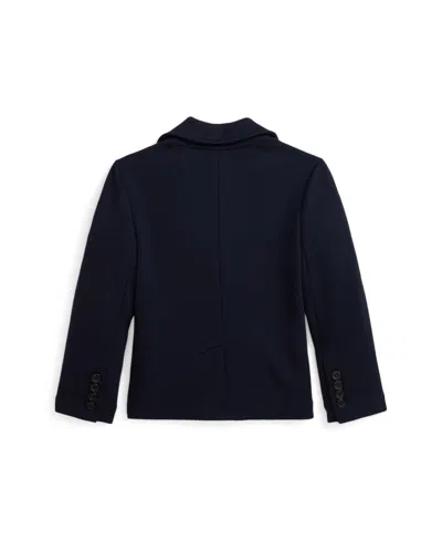 Polo Ralph Lauren Big Boys Double-knit Jacket In Aviator Navy