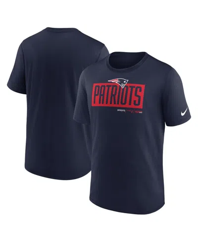 Nike Men's Navy Cleveland Guardians Knockout Legend Performance T-shirt In Navy